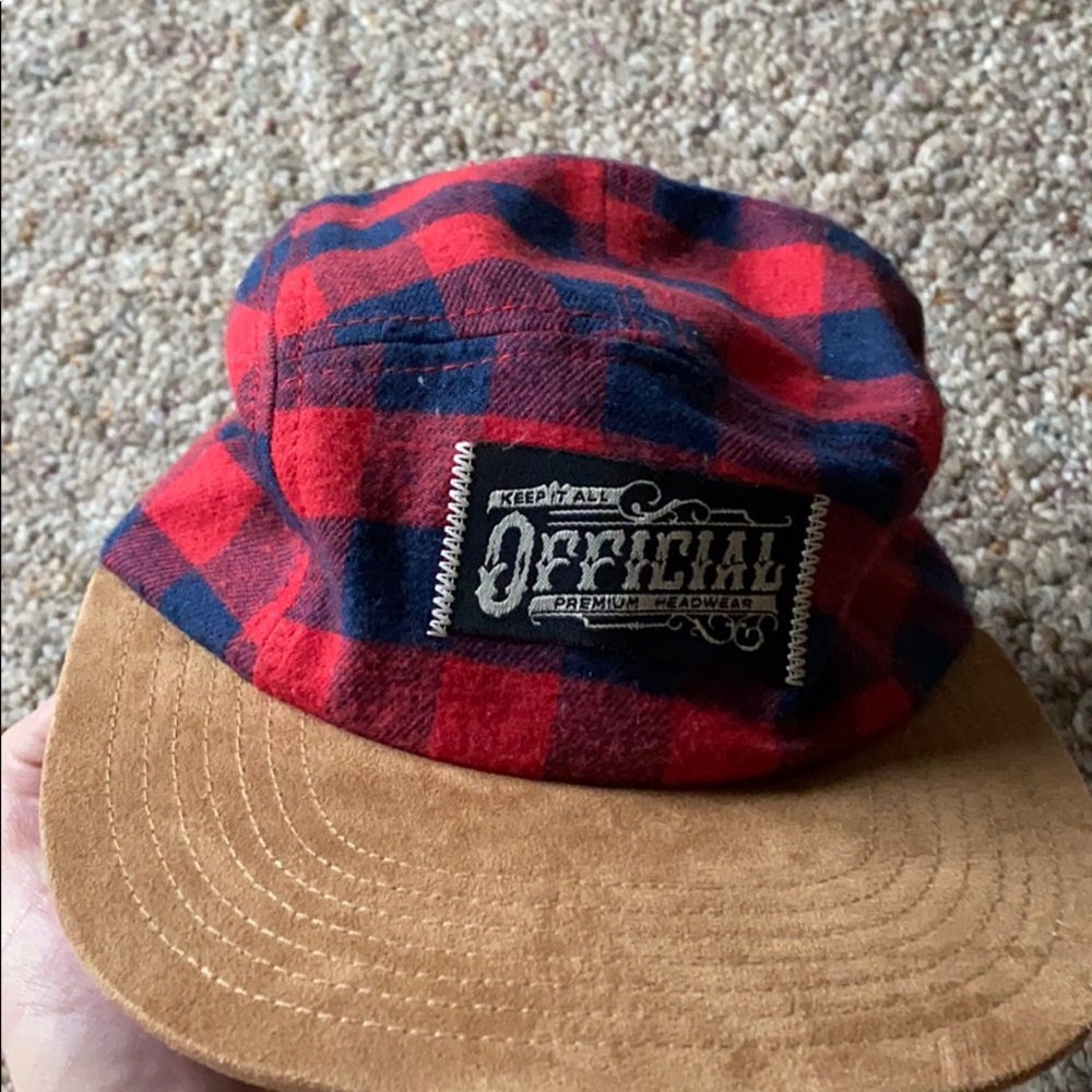 Official Brand Plaid Hat